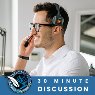 30 MINUTE DISCUSSION CALL