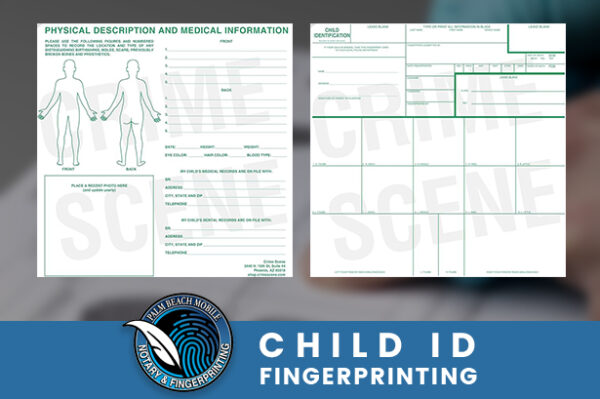 CHILD ID FINGERPRINTING