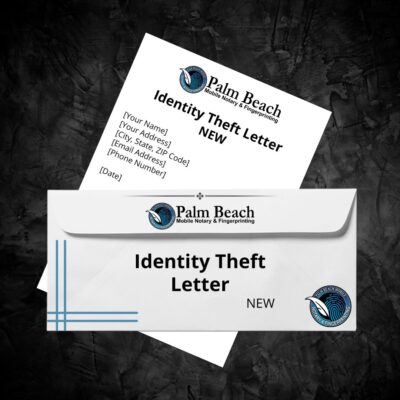 Identity Theft Letter – New!