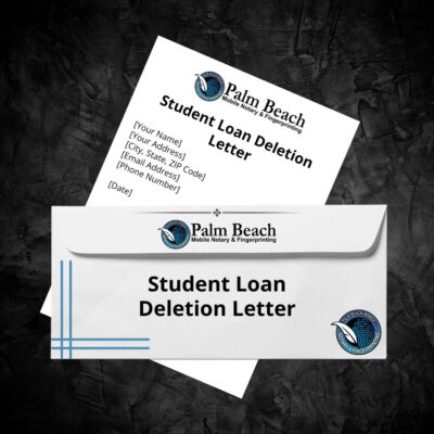 Student Loan Deletion Letter